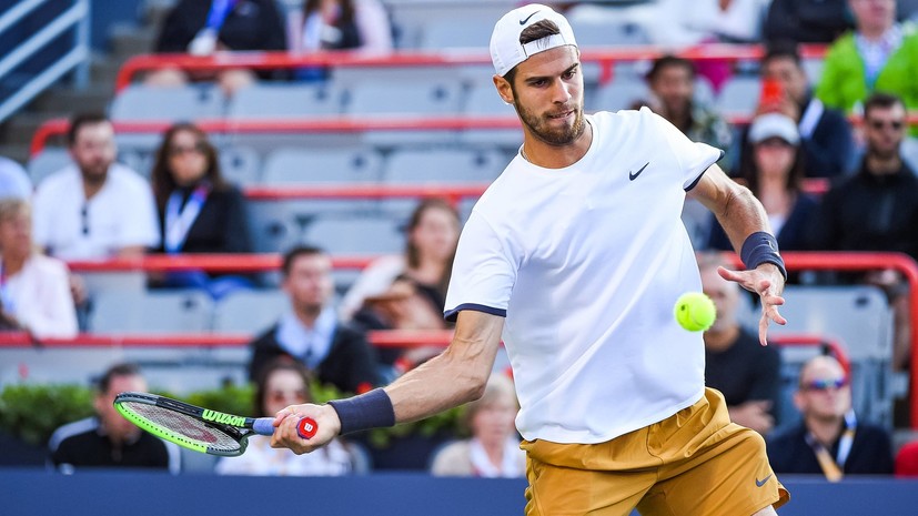 Надаль назвал сюрпризом вылет Хачанова в первом круге US Open