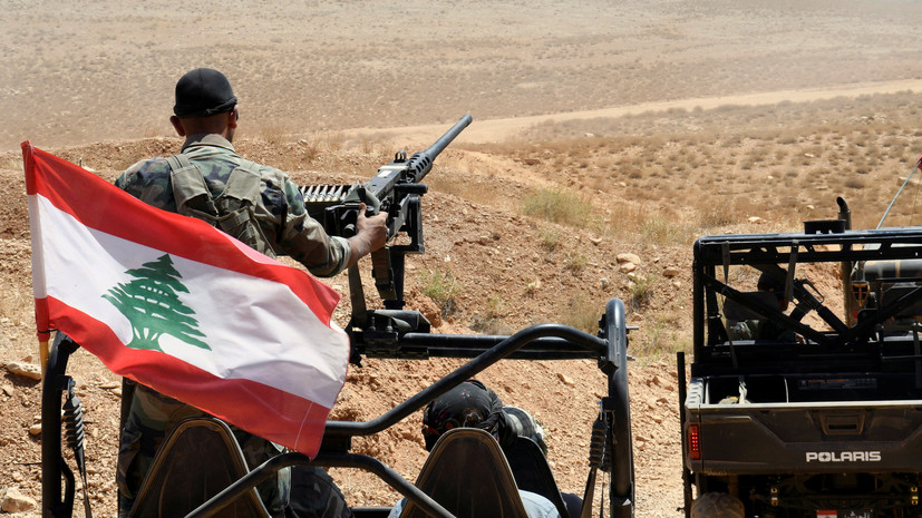 Ливанская армия открыла огонь по беспилотникам Израиля