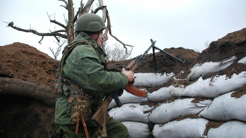 В ДНР заявили о гибели военного при боестолкновении с диверсантами