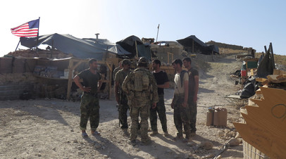 Солдаты армий США и Афганистана