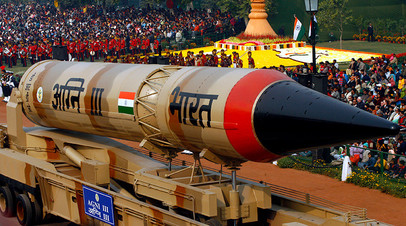 Индийская баллистическая ракета