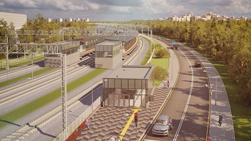 В Москве согласовали дизайн новой станции на Киевском направлении МЖД