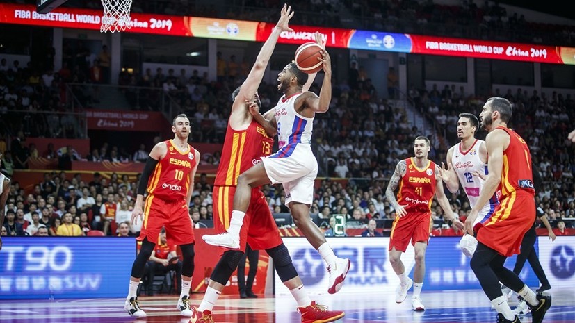 Сборная Испании победила баскетболистов из Пуэрто-Рико на ЧМ-2019