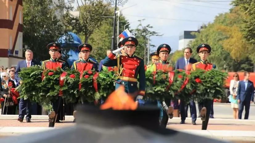 В Южно-Сахалинске отметили 74-ю годовщину окончания Второй мировой войны