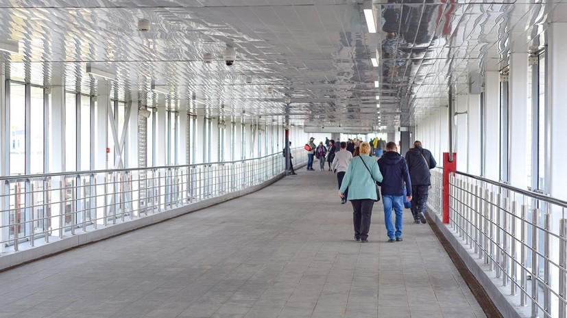 На западе Москвы построят три надземных перехода через МЦД-1