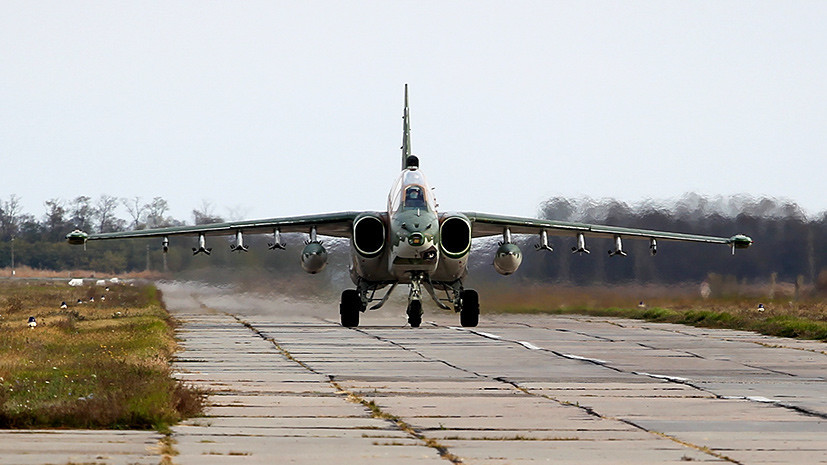 «Упал в безлюдной местности»: штурмовик Су-25УБ потерпел крушение на Ставрополье