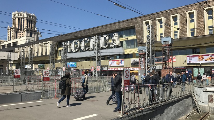В Москве из-за сообщения о минировании эвакуируют Павелецкий вокзал