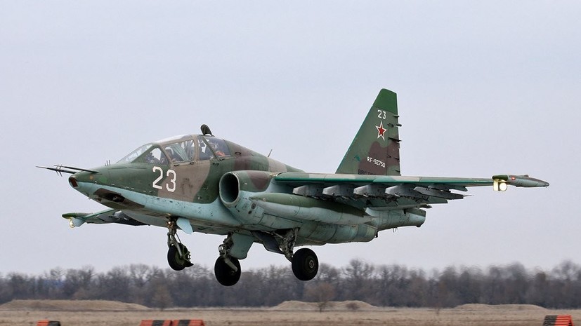 Военная прокуратура организовала проверку в связи с крушением Су-25УБ