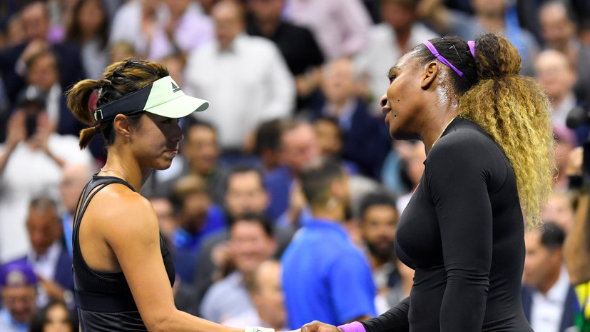 Уильямс разгромила Цян и вышла в полуфинал US Open