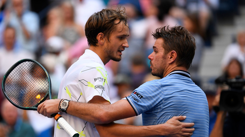 Вавринка высказался о шансах Медведева стать победителем US Open