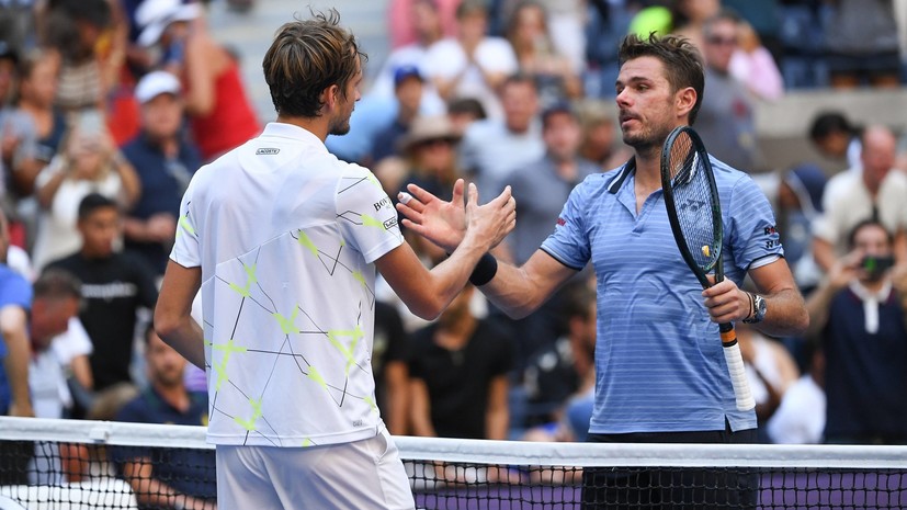 Вавринка рассказал, что Медведев извинился перед ним после четвертьфинала US Open