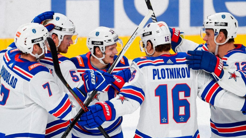 СКА добыл победу в овертайме над «Трактором» в регулярном чемпионате КХЛ