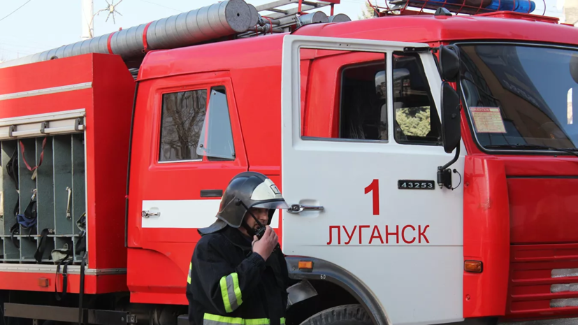 В здании Минюста ЛНР произошёл пожар