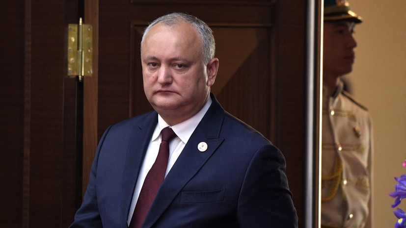 Додон намерен обсудить с Путиным вопрос поставок газа в Молдавию