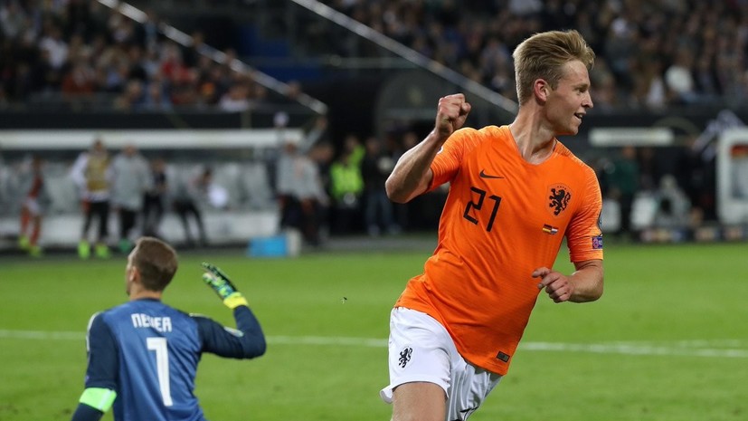Нидерланды одержали волевую победу над Германией в матче квалификации на Евро-2020