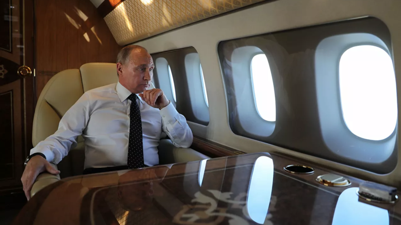 Командир президентского борта рассказал о питании Путина в полётах