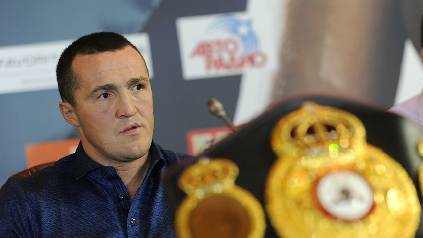 Завершивший карьеру боксёр Лебедев может вернуться на ринг