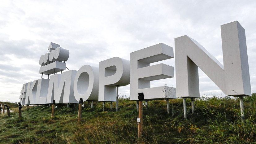 На турнире KLM Open выступила 100-летняя гольфистка