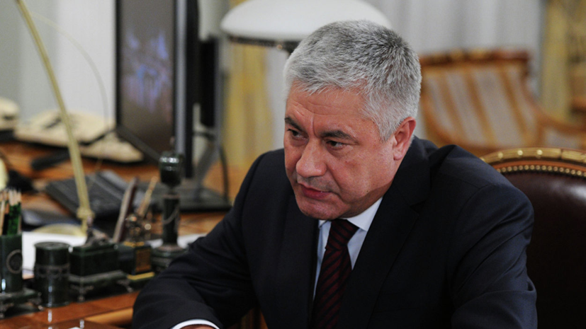 Колокольцев представил личному составу нового главу МВД по Крыму