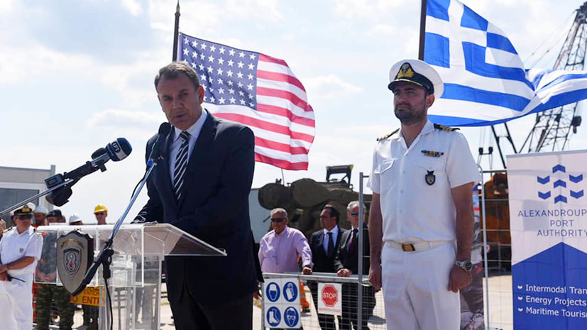 Посол заявил о планах США по покупке порта на севере Греции
