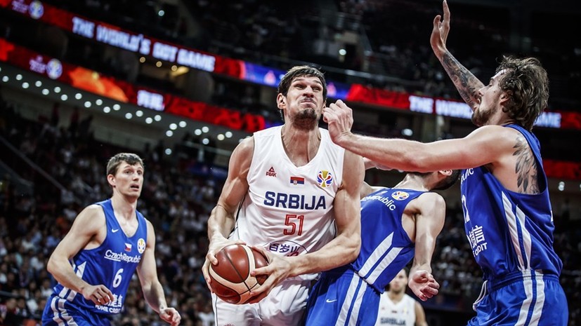 Сербия победила Чехию и заняла пятое место на КМ по баскетболу