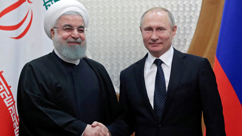 Путин и Рухани проводят встречу в Анкаре