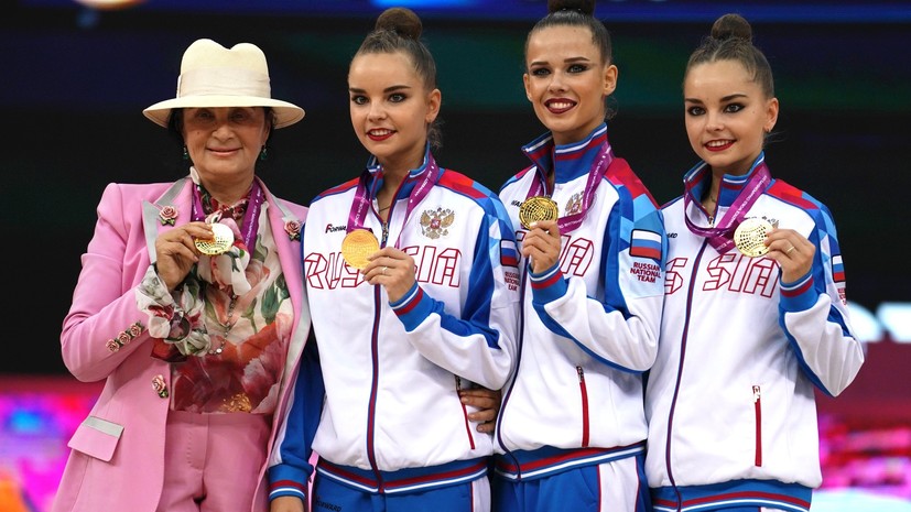 Пять побед Дины Авериной и сенсация от Селезнёвой: как россиянки выиграли всё золото на ЧМ по художественной гимнастике