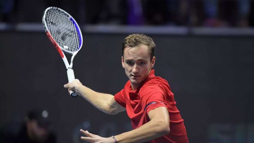 Теннисист Медведев пробился в финал на пятом турнире подряд