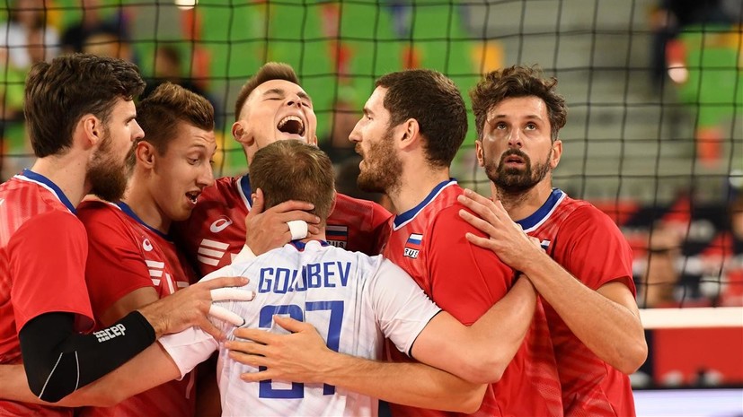Российские волейболисты вышли в четвертьфинал чемпионата Европы