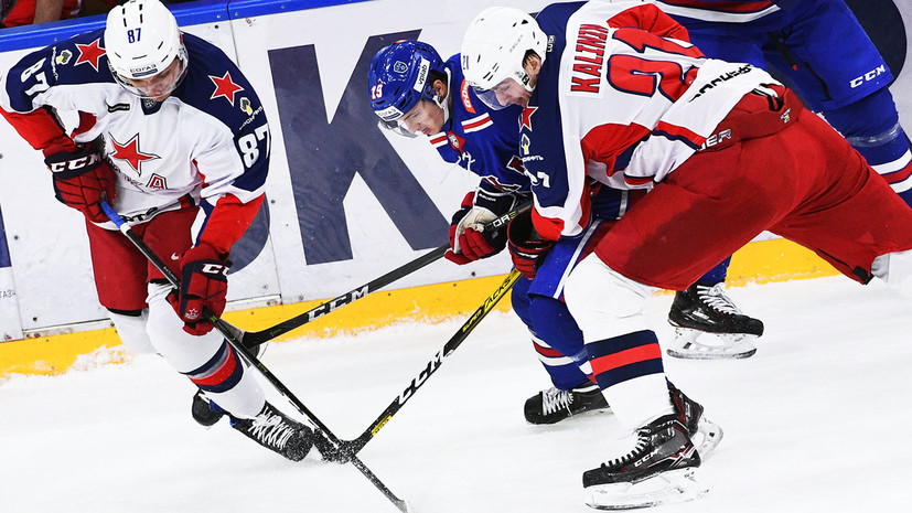 ЦСКА одолел СКА в серии буллитов в регулярном чемпионате КХЛ