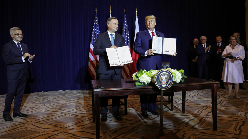 Эксперт прокомментировал декларацию США и Польши о военном сотрудничестве