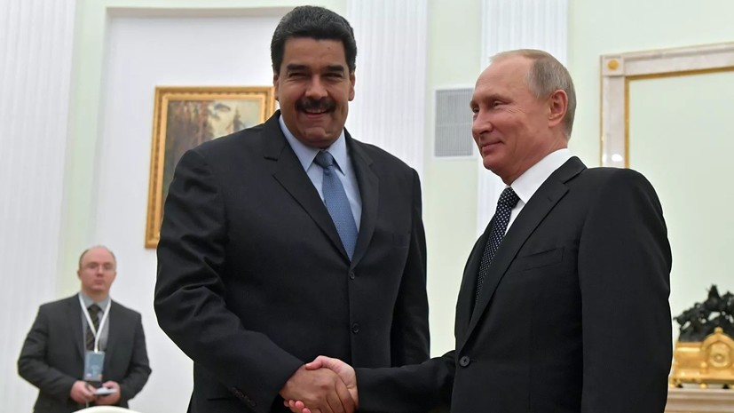 Путин и Мадуро начали встречу в Кремле