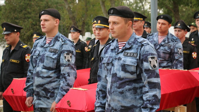 В Крыму перезахоронили останки более 160 красноармейцев