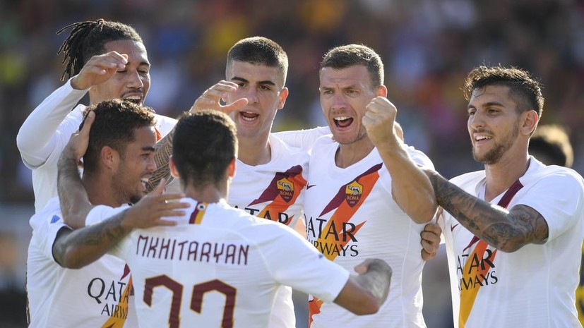 «Рома» переиграла «Лечче» в шестом туре Серии А