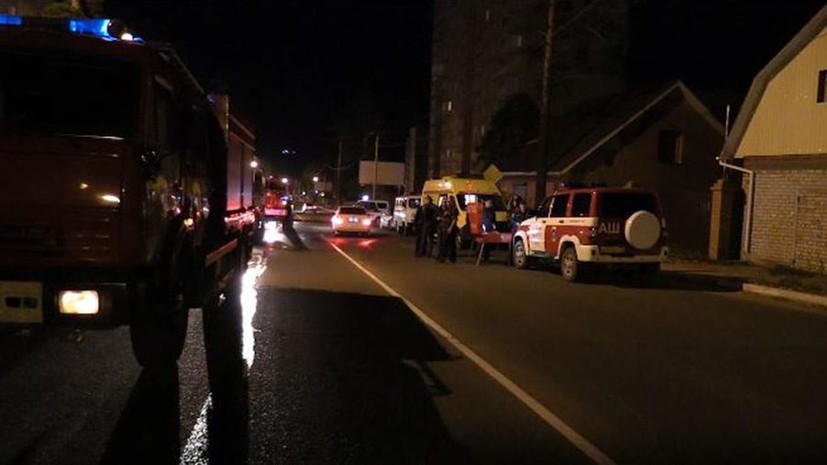 Из пятиэтажного дома в Чите эвакуировали 67 человек из-за пожара