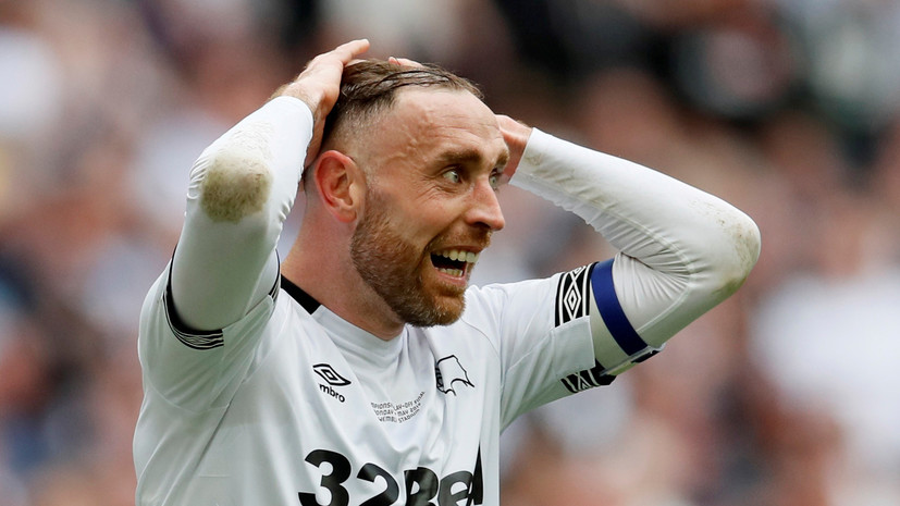 Капитан «Дерби Каунти» пропустит более года