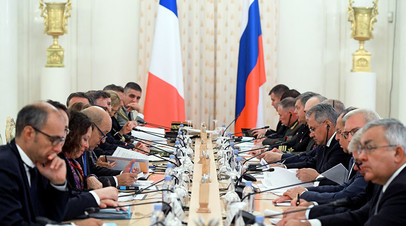 Заседание российско-французского Совета сотрудничества по вопросам безопасности в Москве
