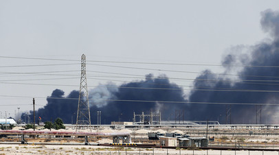 Взрывы на предприятиях нефтяной компании Саудовской Аравии Saudi Aramco