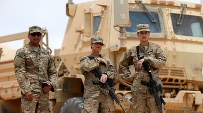 Солдаты армии США на Ближнем Востоке