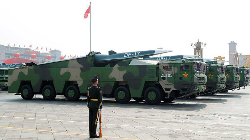 В погоне за гиперзвуком: какое оружие продемонстрировал Китай на военном параде
