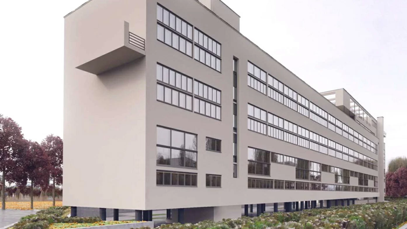 В Москве завершили реставрацию прачечной Дома Наркомфина