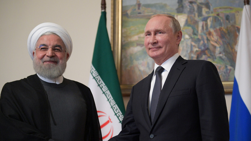 В Иране назвали темы встречи Путина и Рухани