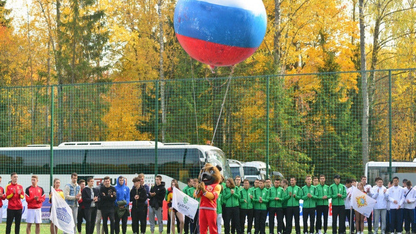 Стартовал новый сезон Всероссийских соревнований по футболу среди студентов