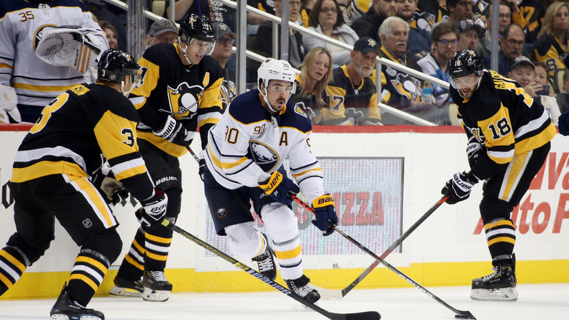 Гол Малкина не спас «Питтсбург» от поражения в матче регулярного чемпионата НХЛ с «Баффало»
