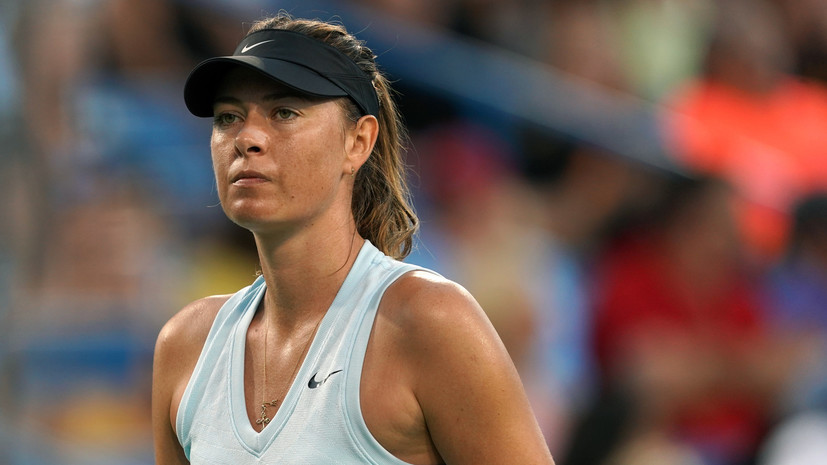 Тарпищев заявил, что Шарапова может сняться с турнира WTA в Люксембурге из-за травм