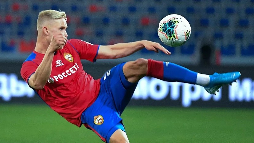 Агент заявил, что футболист ЦСКА Магнуссон вывихнул лодыжку