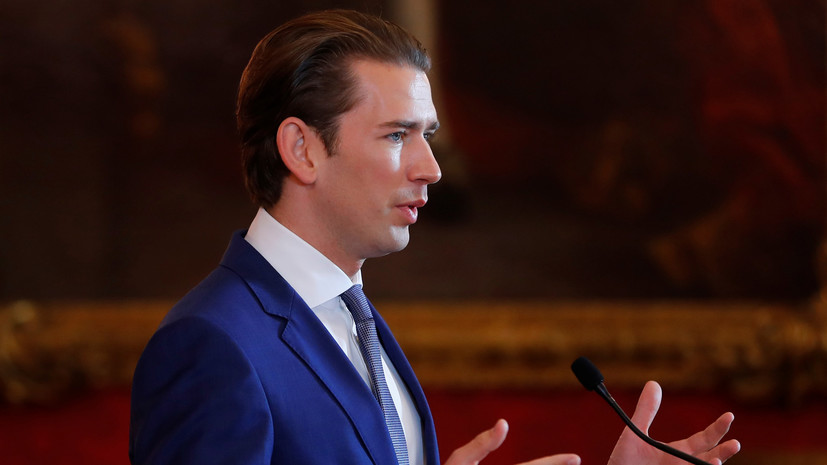 Президент Австрии поручил Курцу сформировать новое правительство