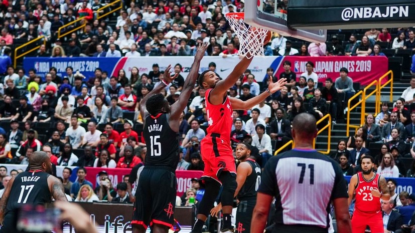 «Торонто» победил «Хьюстон» в предсезонном матче НБА в Японии