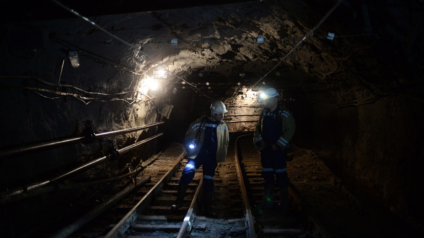 В Хакасии произошло обрушение породы в шахте