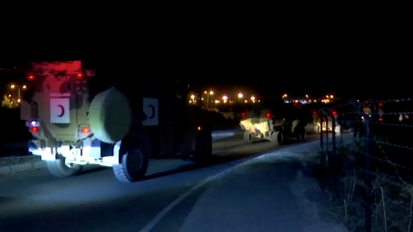 Турция захватила обозначенные цели во время операции в Сирии